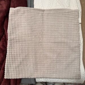 Corduroy Tan Pillow Cases, Set of 2, 20x20”